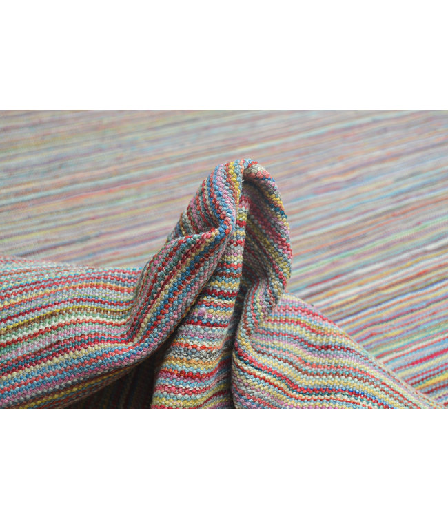 Hand Woven Modern Wool Kilim Area Rug 239X178cm