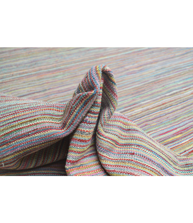 Hand Woven Modern Wool Kilim Area Rug 239X178cm