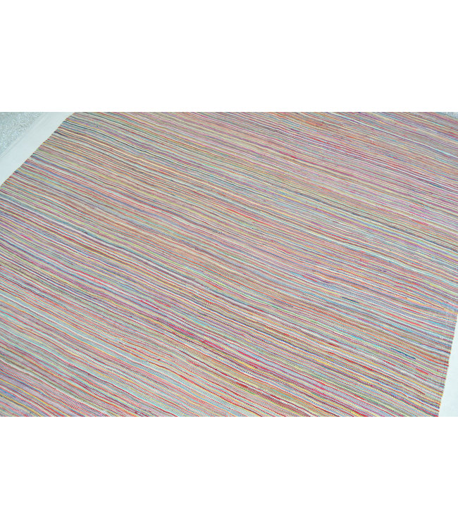 Handgewebte Modern Wolle Kelim Teppich 239X178cm