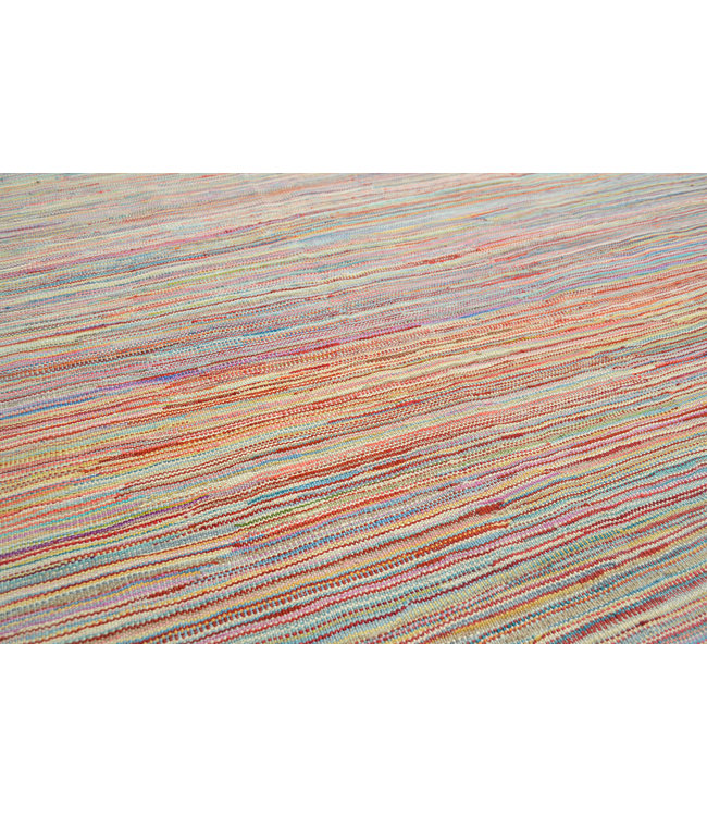 Hand Woven Modern Wool Kilim Area Rug 236X167cm