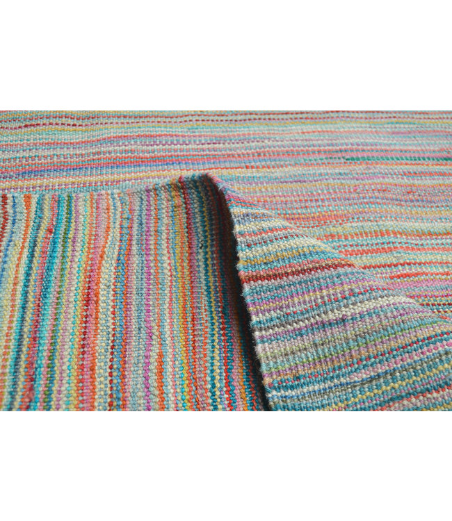 Handgemaakt Modern Kelim Wol Vloerkleed 240X166 cm