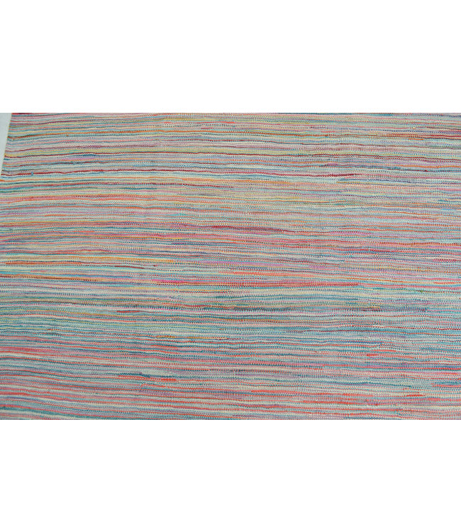 Handgemaakt Modern Kelim Wol Vloerkleed 240X166 cm