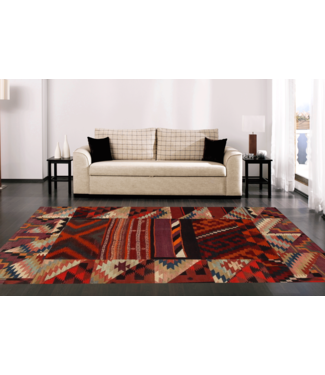 Patchwork Kilim carpet 240x172 cm