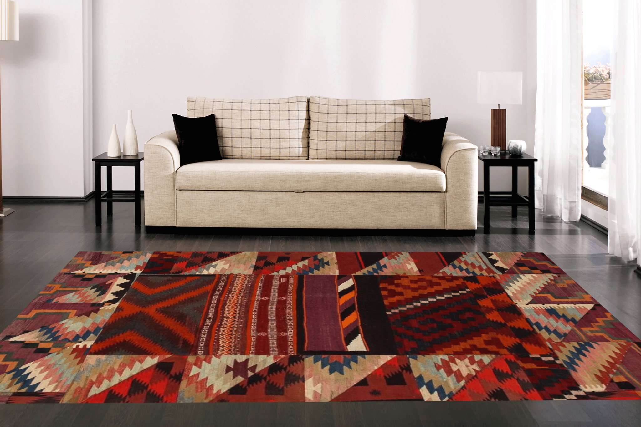 kelim patchwork tapijt 240x172 cm - Kelimshop.com | shop