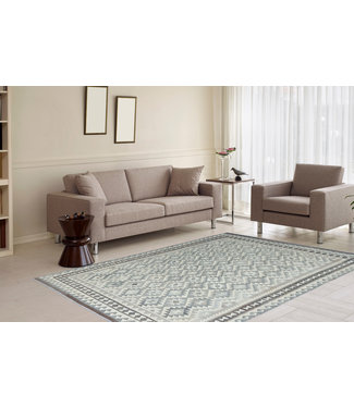 Handgewebte Braun Wolle Kelim Teppich 289x200 cm Handgewebte Braun Wolle Kelim Teppich 289x200 cm