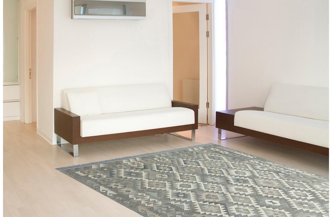 exclusive Kelim Teppich 294x207 cm Natural afghan kilim teppich