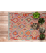 Handgewebte Orientalisch Wolle Kelim Teppich 245x173 cm