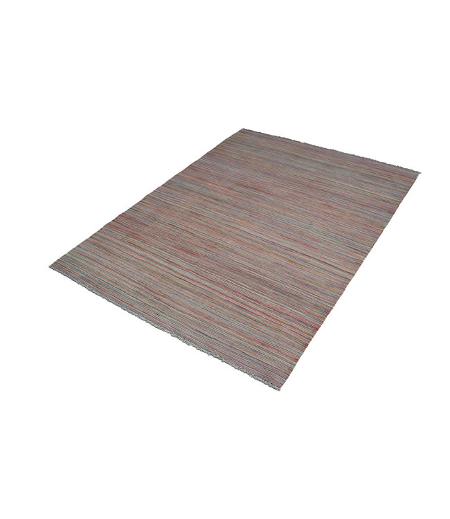 Handgewebte Modern Wolle Kelim Teppich -242X180cm