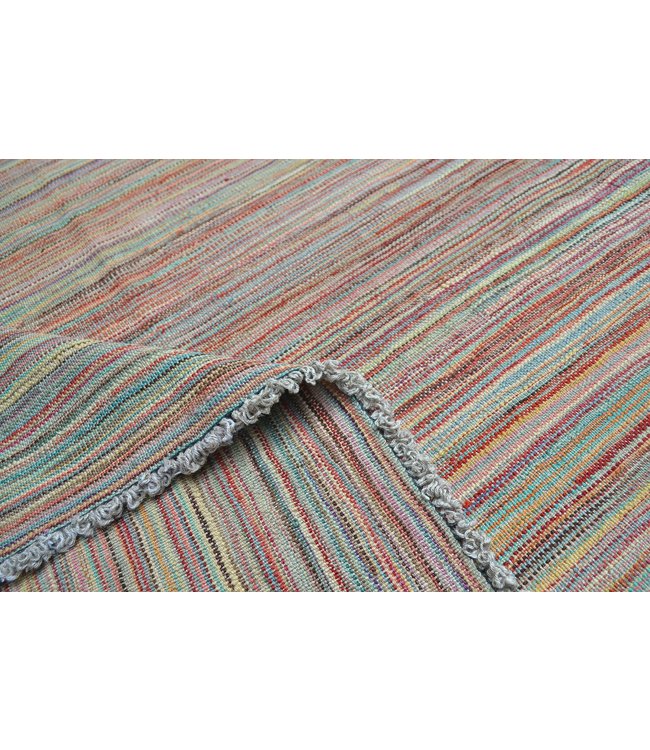 Handgemaakt Modern Kelim Wol Vloerkleed242X180cm