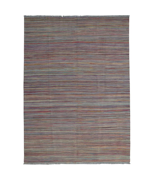 Handgewebte Modern Wolle Kelim Teppich -244X172cm