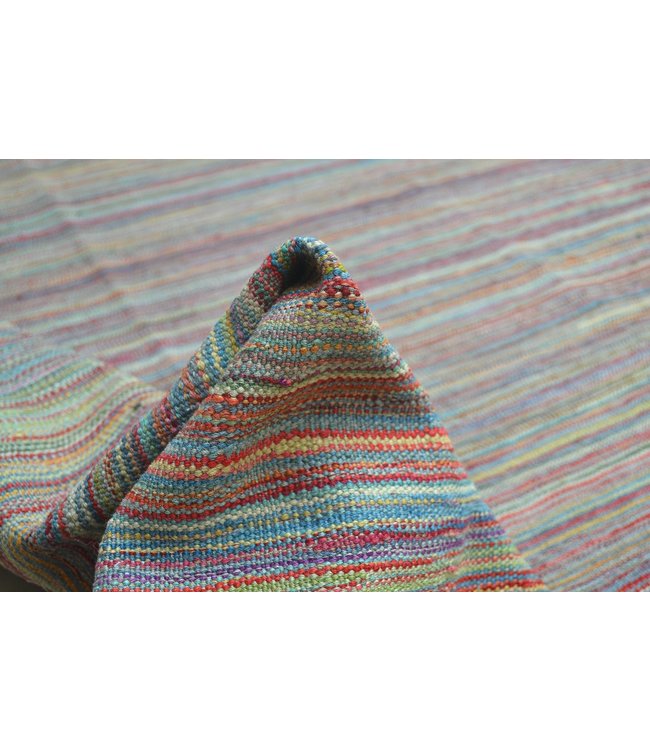 Handgewebte Modern Wolle Kelim Teppich -250X175cm