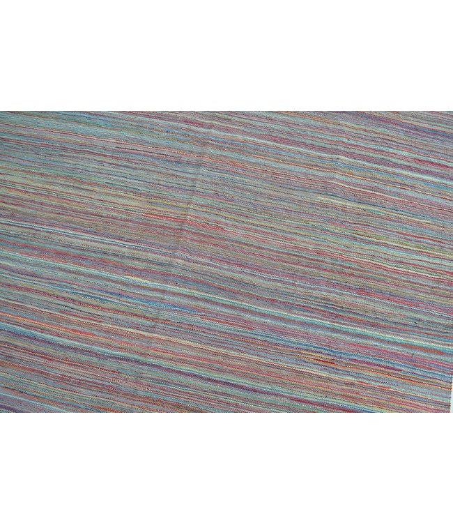 Handgewebte Modern Wolle Kelim Teppich -250X175cm