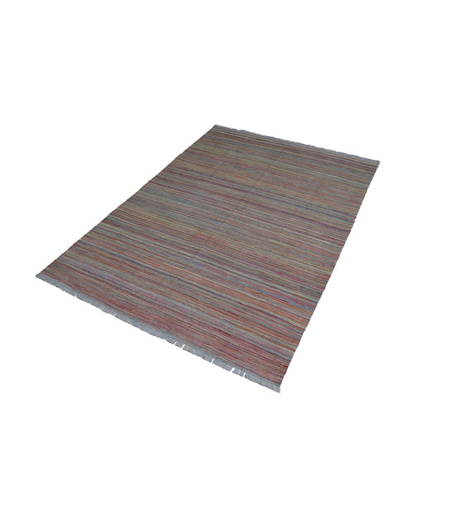 Handgemaakt Modern Kelim Wol Vloerkleed250X175cm