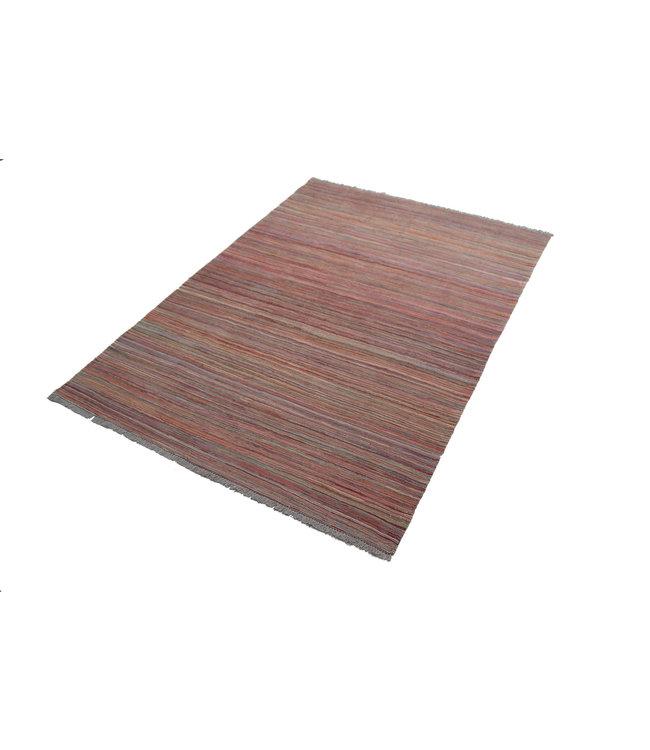 Hand Woven Modern Wool Kilim Area Rug -252X173cm