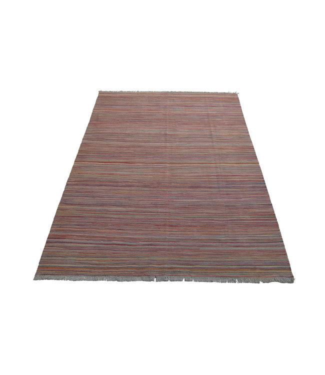 Handgewebte Modern Wolle Kelim Teppich -251X175cm