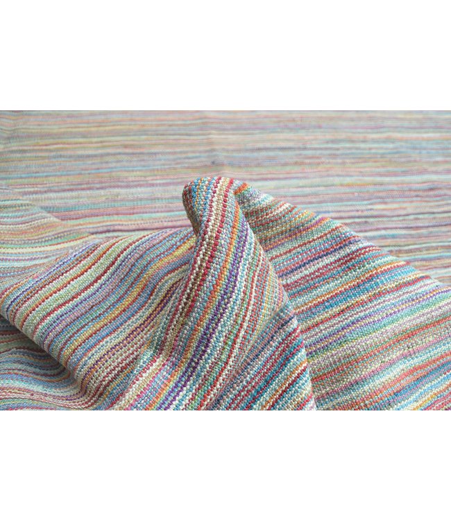 Handgemaakt Modern Kelim Wol Vloerkleed251X172cm