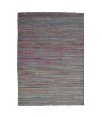 Hand Woven Modern Wool Kilim Area Rug -247X172cm