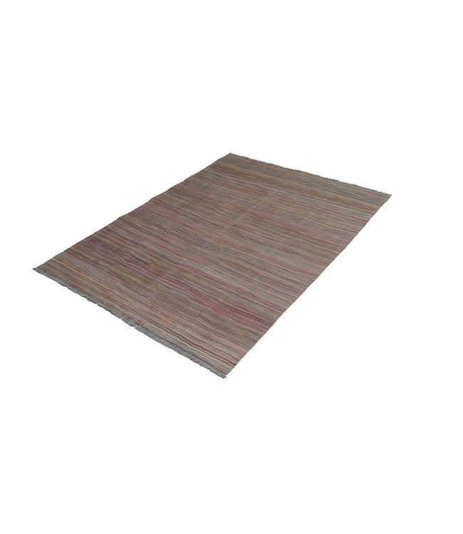 Handgewebte Modern Wolle Kelim Teppich -240X184cm