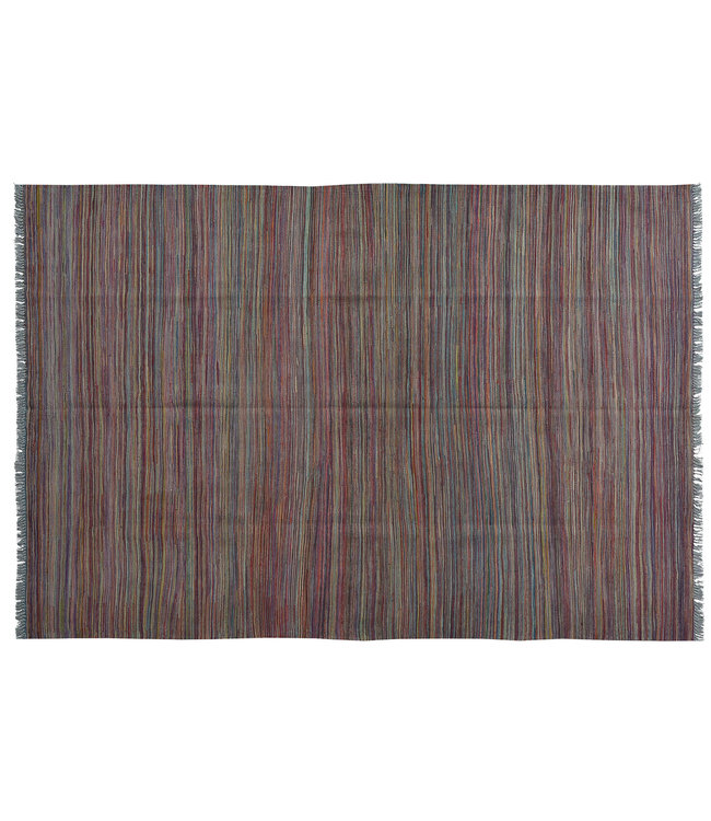 Handgemaakt Modern Kelim Wol Vloerkleed 245X168cm