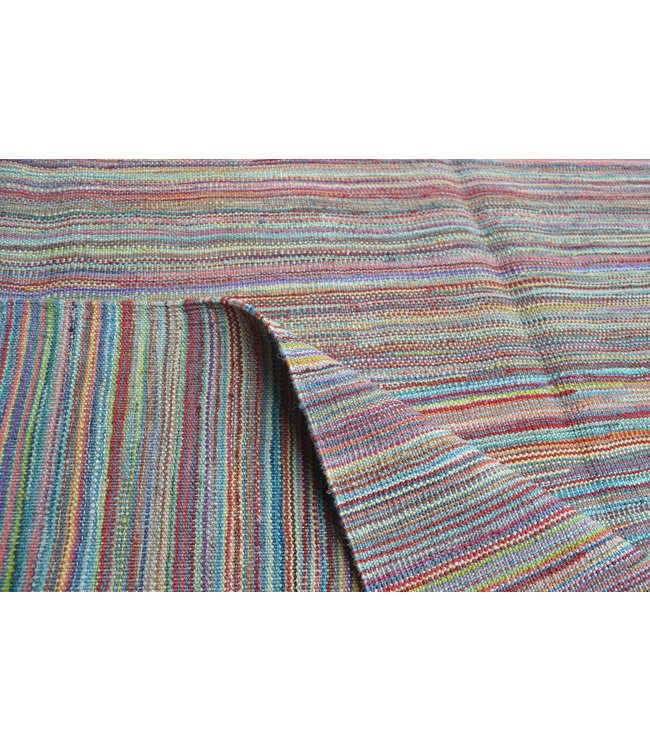 Handgewebte Modern Wolle Kelim Teppich -245X168cm