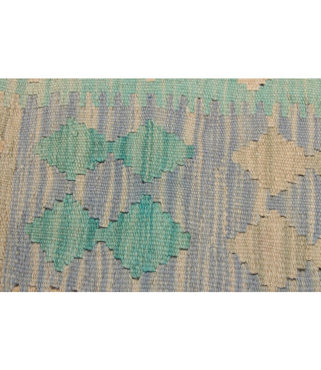 Handgewebte Orientalisch Wolle Kelim Teppich 198X147 cm