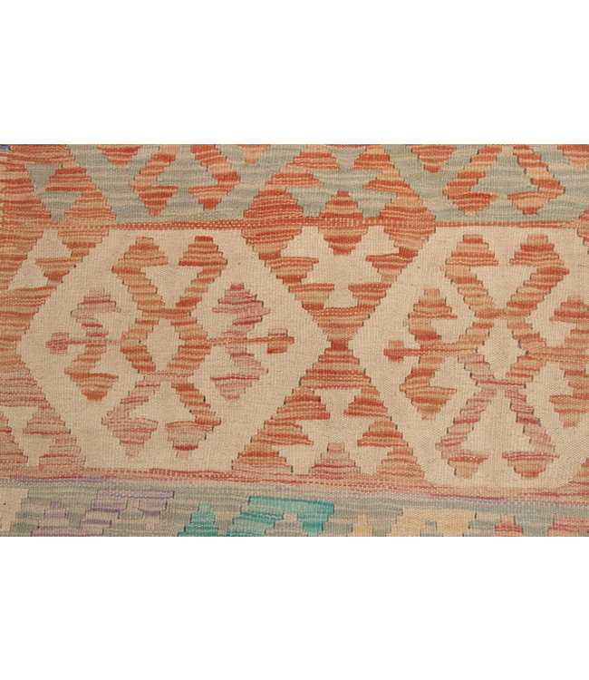 Handgemaakt Oosters Kelim Wol Vloerkleed 193X154 cm