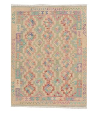 Handgewebte Orientalisch Wolle Kelim Teppich 192X153cm Handgewebte Orientalisch Wolle Kelim Teppich 192X153cm