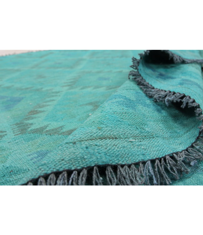 Handgewebte Orientalisch Wolle Kelim Teppich 203X140cm