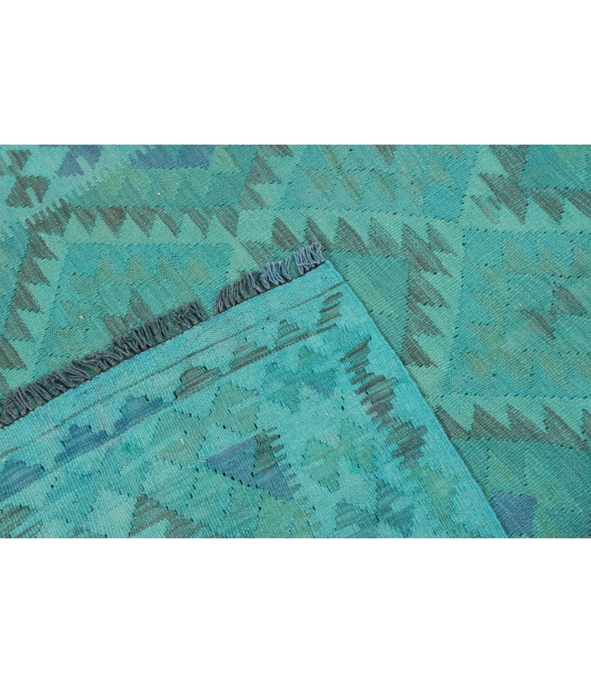 Handgewebte Orientalisch Wolle Kelim Teppich 203X140cm