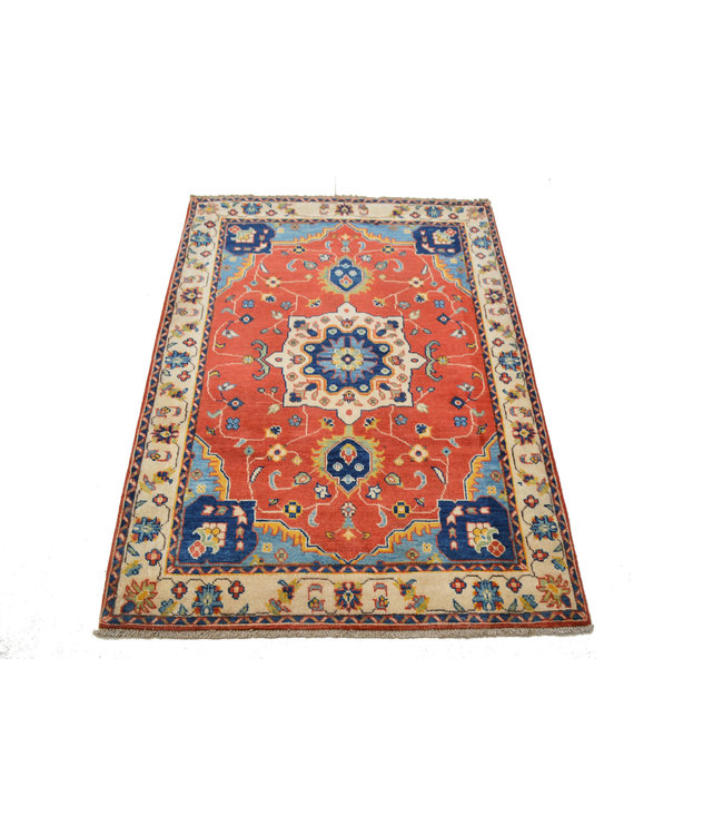 Handgeknüpft wolle kazak teppich 151x110   Orientalisch  teppich