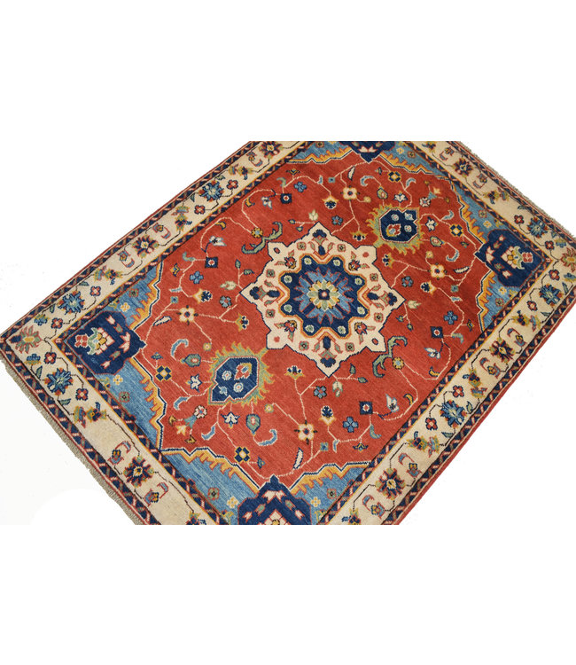 Handgeknüpft wolle kazak teppich 151x110   Orientalisch  teppich