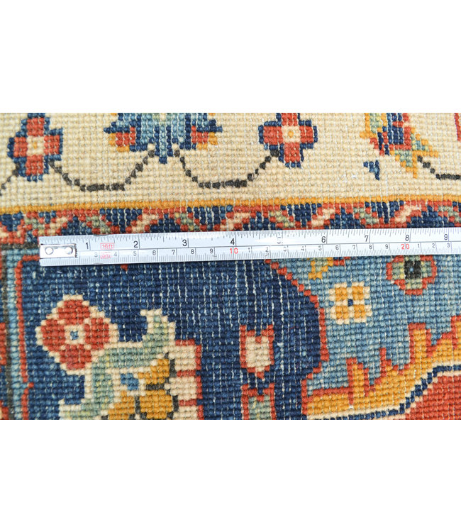 Traditional Wool Rug Tribal 4'95x3'60 Hand knotted  carpet  Royal kazak