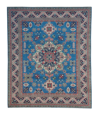 Hand knotted 10'x 7'9  wool kazak area rug 303x246 cm  Oriental carpet