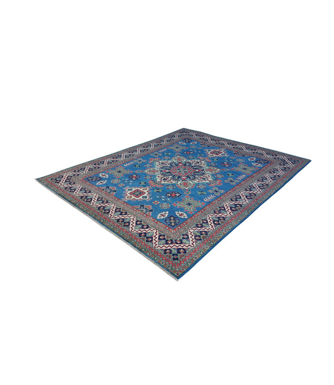 Handgeknoopt kazak tapijt 303x246 cm  oosters kleed vloerkleed