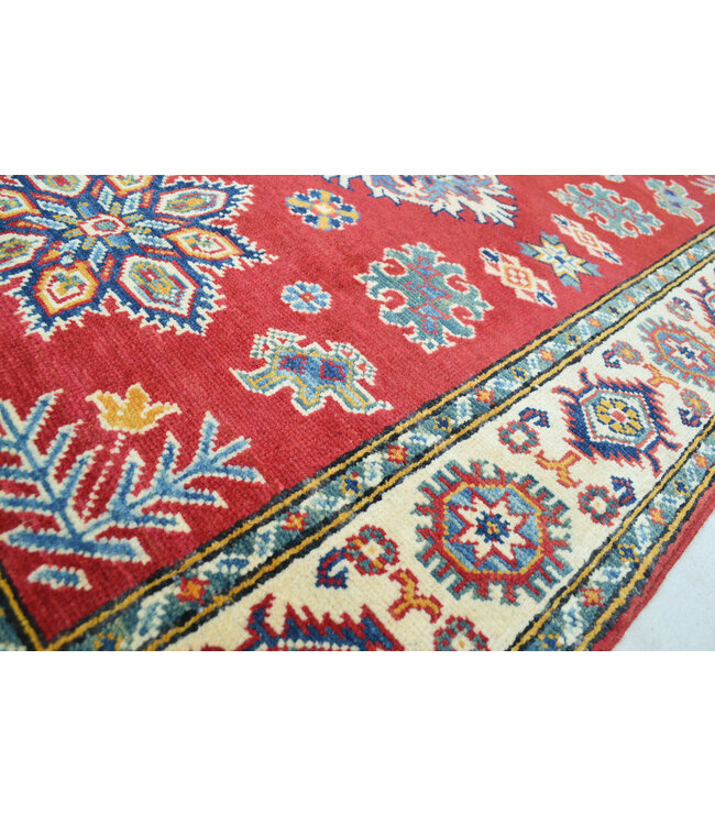 Handgeknoopt kazak rug tapijt 154x102m  oosters kleed vloerkleed
