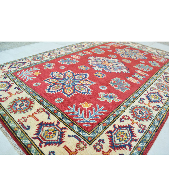 Handgeknoopt kazak rug tapijt 154x102m  oosters kleed vloerkleed