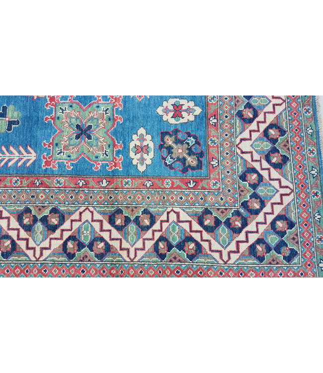 Hand knotted 10'x 7'9  wool kazak area rug 303x246 cm  Oriental carpet