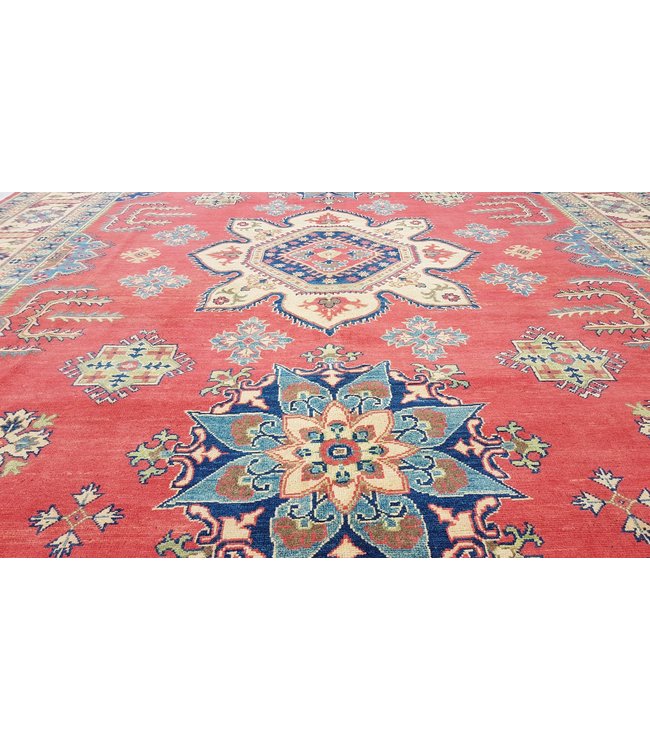 Handgeknüpft wolle kazak teppich 366x273 cm  Orientalisch  teppich
