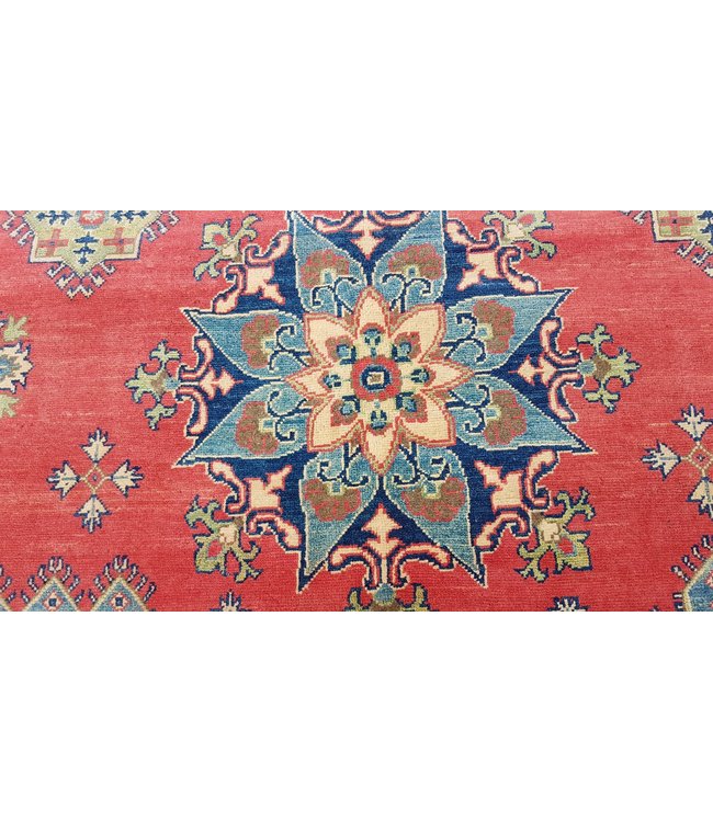 Handgeknoopt kazak tapijt 366x273 cm  oosters kleed vloerkleed