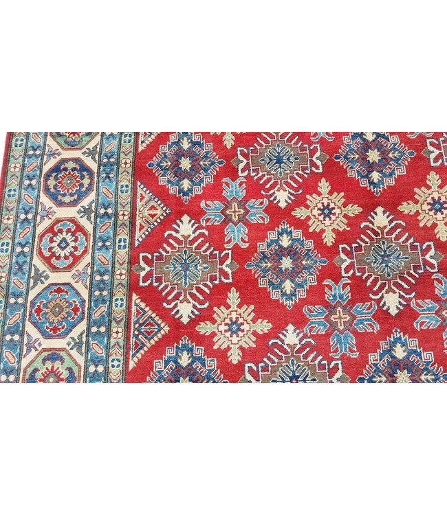 Handgeknüpft wolle kazak teppich  363x268 cm   Orientalisch teppichboden