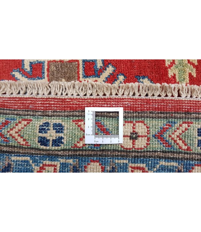 Handgeknoopt kazak tapijt 363x268 cm  oosters kleed vloerkleed