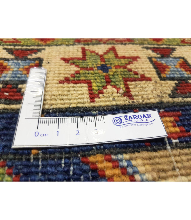 Traditional Wool Rug Tribal 5'08x2'88 Hand knotted  carpet  Royal kazak