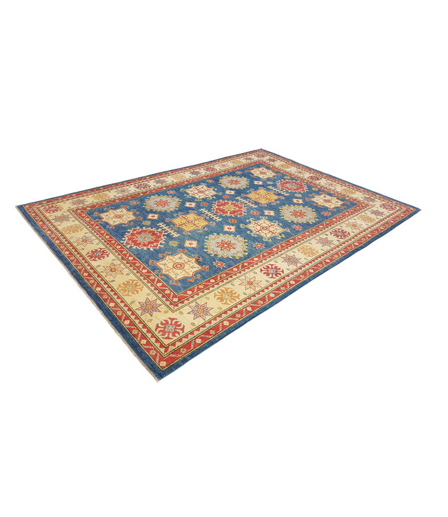 Handgeknüpft wolle kazak teppich 388x277 cm   Orientalisch  teppich