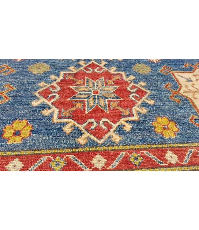 Handgeknoopt kazak tapijt 388x277 cm  oosters kleed vloerkleed