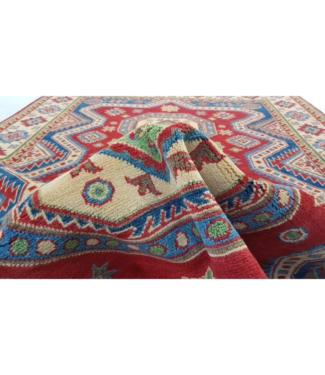 Handgeknüpft wolle kazak teppich  273x183 cm Orientalisch  teppich
