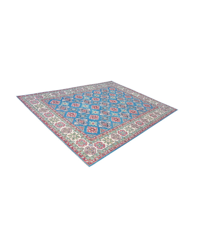 Handgeknoopt kazak tapijt 359x275 cm  oosters kleed vloerkleed