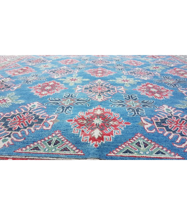 Handgeknoopt kazak tapijt 359x275 cm  oosters kleed vloerkleed