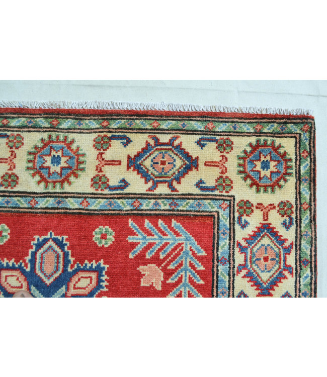 Handgeknüpft wolle kazak Rod teppich 158x99 cm  Orientalisch  teppich