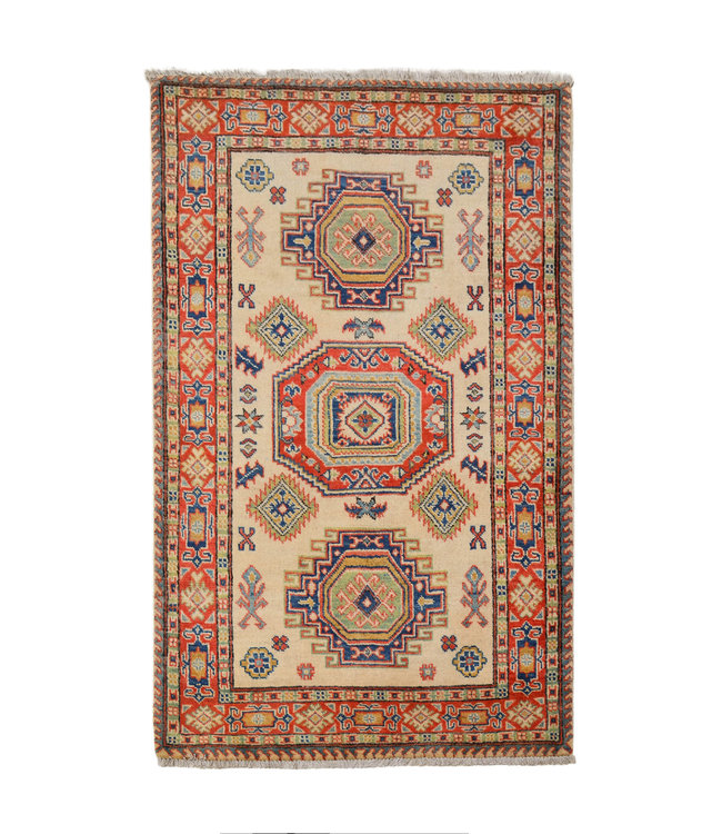Tribal Hand knotted  carpet  Royal kazak 5'05x3'24 Traditional Wool Rug