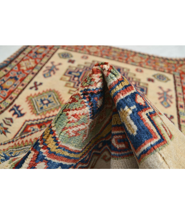 Tribal Hand knotted  carpet  Royal kazak 5'05x3'24 Traditional Wool Rug